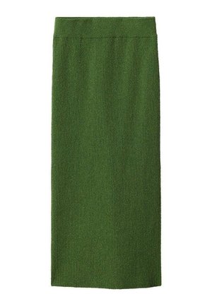 Mango Jupe crayon - green