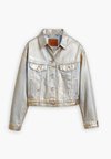 '90S SHRUNKEN TRUCKER - Farkkutakki - optical illusion trucker