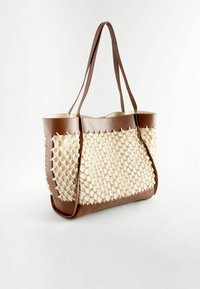 Next KNOTTED - SHOULDER REGULAR FIT - Shopping Bag - tan brown