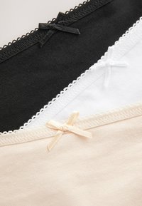 Next 7 PACK - Bikini alsók - black   pastel rose nude   white