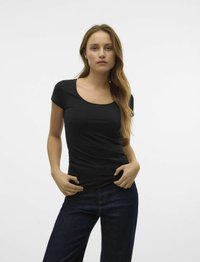 Vero Moda VMMAXI - Camiseta básica - black
