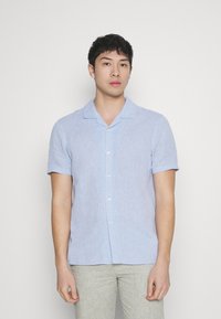 Pier One SHIRT-LINEN BLEND - Ing - light blue