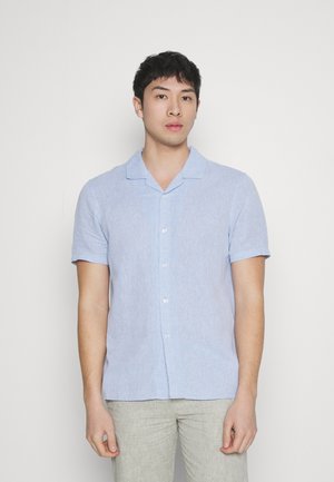 SHIRT-LINEN BLEND - Button down-skjorte - light blue