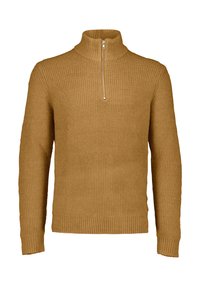 Strickpullover - mid brown