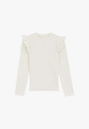 WE Fashion Majica z dolgimi rokavi - off-white