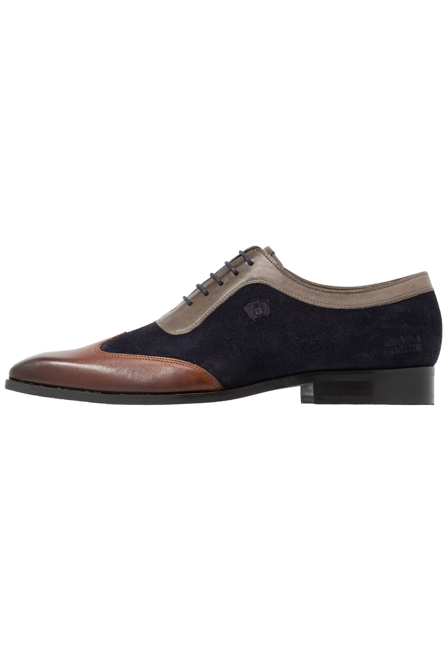 Melvin & Hamilton RICO Snøresko mid brownnavyrich tan Melvin & Hamilton RICO Snøresko mid brownnavyrich tan