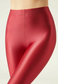 Calzedonia SUPER SHINE - Strumpfhose - rosso intenso super lucido