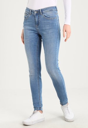 BYLOLA - Slimfit džínsy - light blue