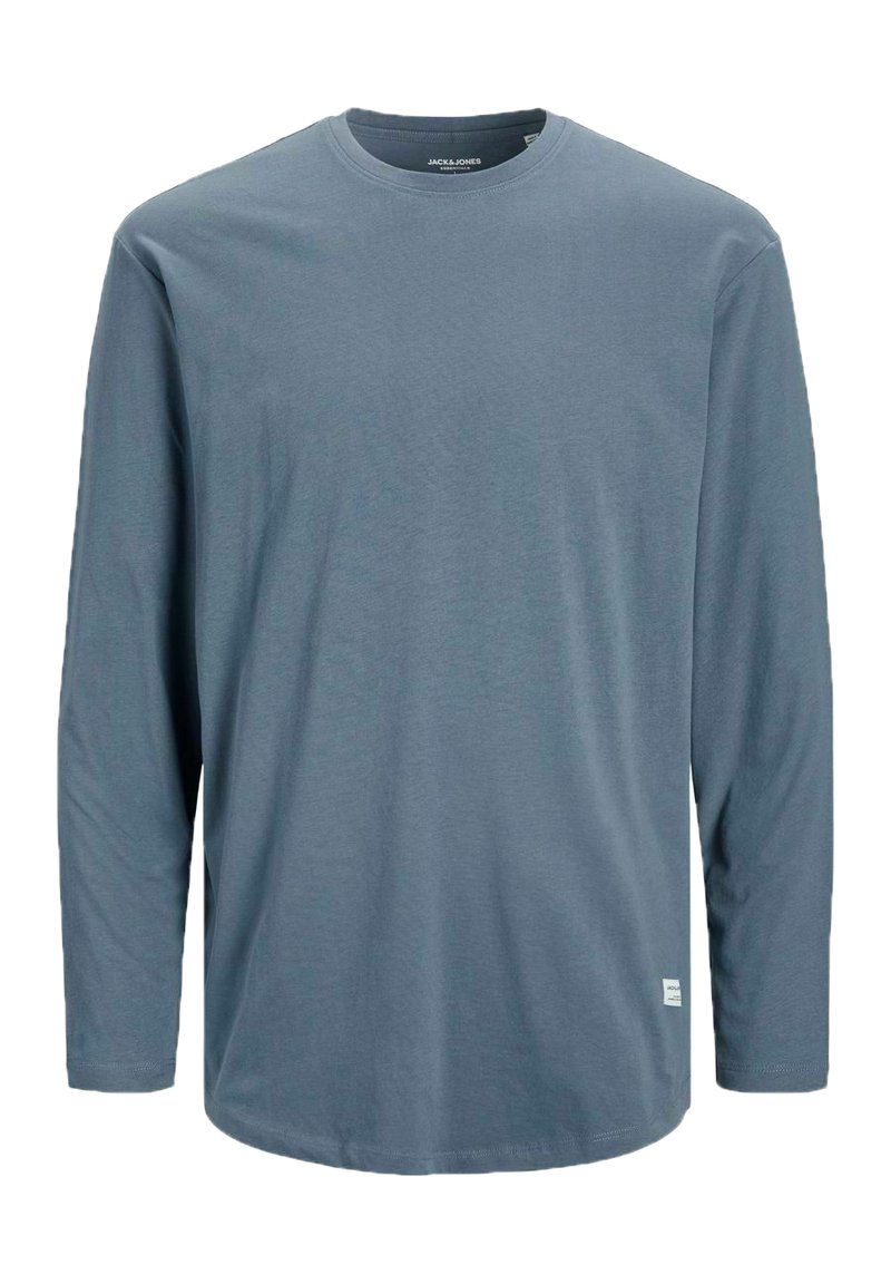 Jack & Jones JJENOA TEE O NECK - Pitkähihainen paita - grisaille