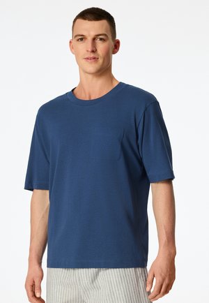 Schiesser, T-SHIRT RUNDHALS - Basic T-shirt - atlantikblau