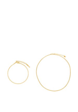 GESCHENKSET - Necklace - goldfarbend