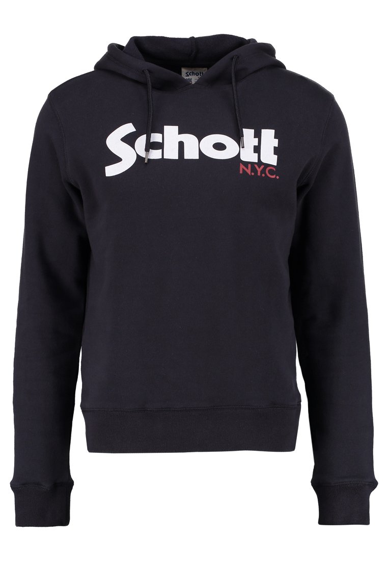 Schott Hoodie donkerblauw