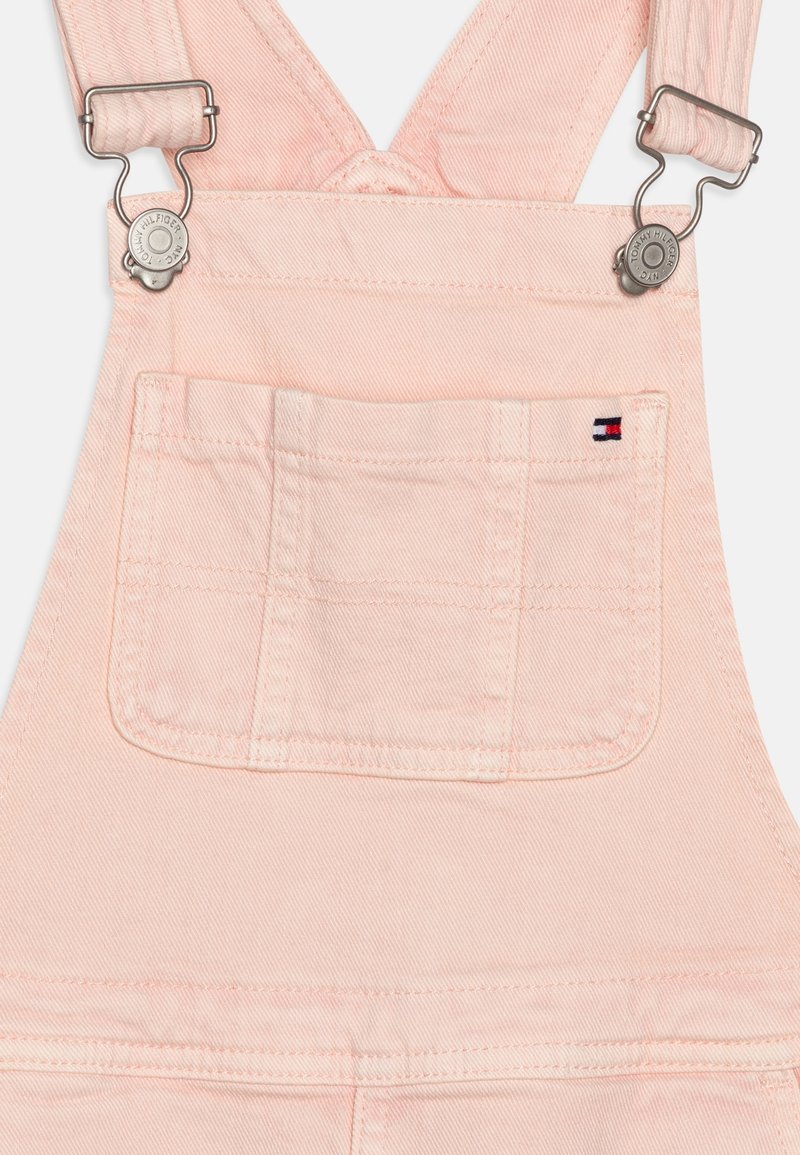 Tommy Hilfiger DUNGAREE DRESS - Denim dress - whimsypink/light pink -  (Pre-owned) - Zalando.ie