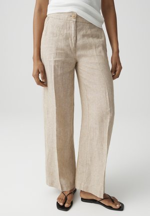 OPUS, RELAXED FIT MID RISE - Pantaloni - golden beige