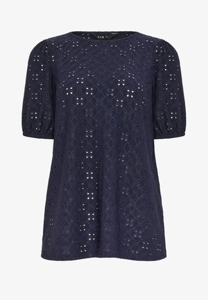 Long Tall Sally, TALL SUMMER TOPS - Camiseta estampada - navy