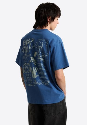 Vans, DIRT TRIP. - Camiseta estampada - navy