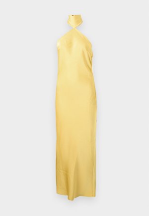 Vero Moda, VMADIBAH HALNTER NECK DRESS  - Cocktailkjole / festkjole - misted yellow