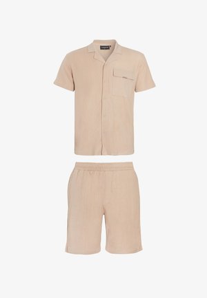 CLOSURE London CRINKLE TWINSET - Lühikesed püksid - stone