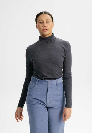 MELA TURTLENECK ANCHAL - Longsleeve - anthrazit melange