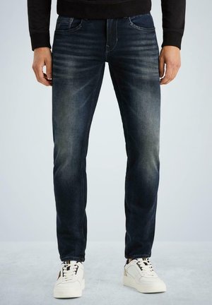 TAILWHEEL - Slim fit jeans - deep ocean blueblack