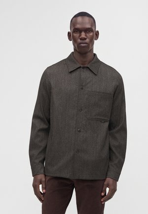 CLOSED SHIRT - Риза - espresso brown
