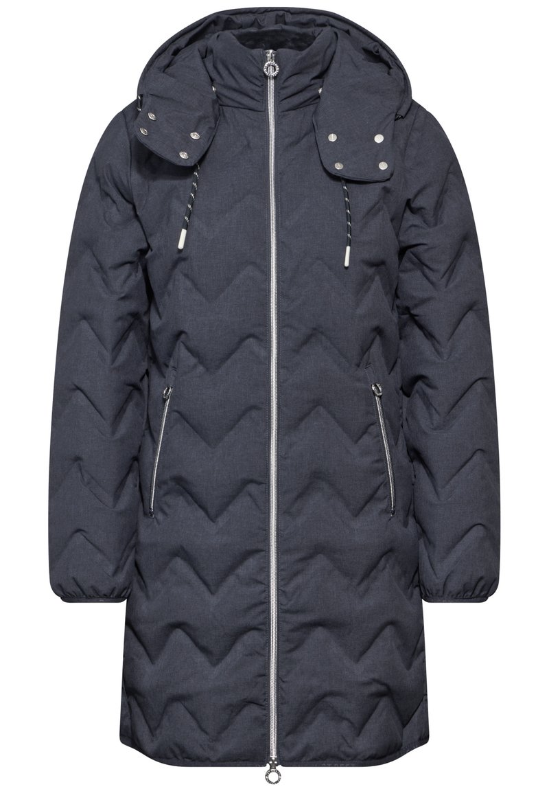 Street One Winterjacke Wintermantel blau