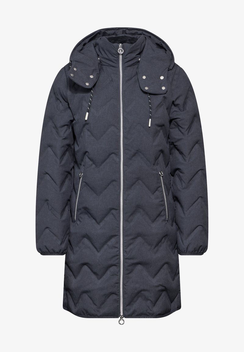 Street One Winterjacke Wintermantel blau