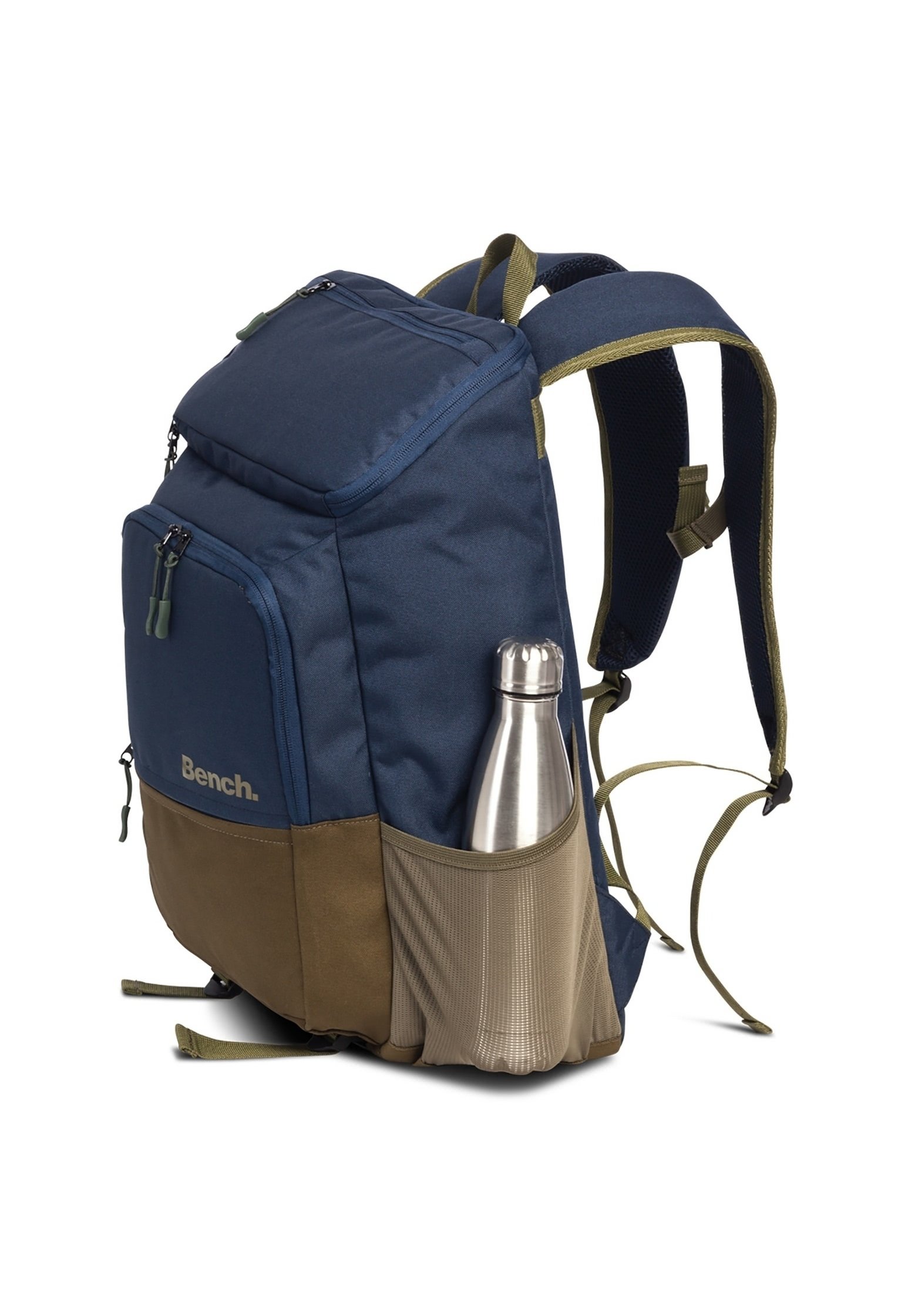 Stansport Tagesrucksack – 30 Liter, Olivgrün, Gepolstert, Mit Laptopfach & Trinkblasensystem