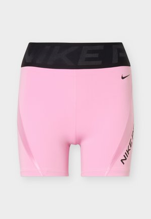 Nike Performance, SCULPT SHORT - Leggings - pink rise/black