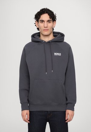 FRED PENSEUR HOODIE - Sweatshirt - dark grey