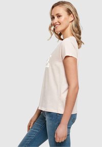 Merchcode BREAK THE RULES BOX - T-shirts print - pink