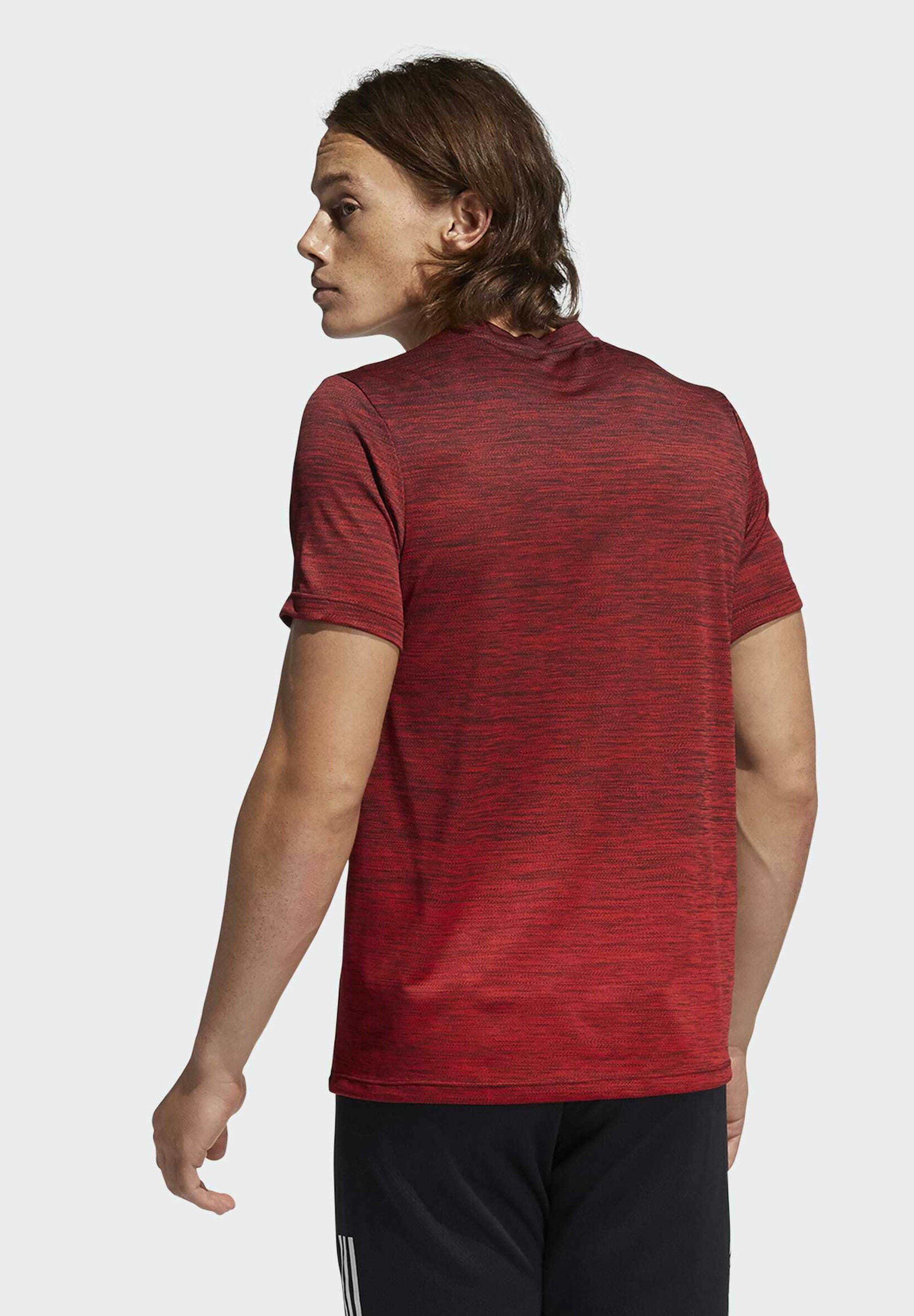 adidas Performance T-SHIRT TECH GRADIENT - Camiseta estampada - red/rojo -  Zalando.es