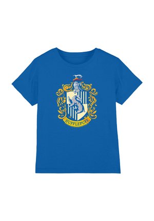 Cotton Soul, HARRY POTTER HUFFLEPUFF CREST UNISEX - Print T-shirt - royal blue