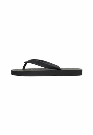Tommy Jeans LOGO - Sandalias de dedo - black