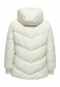 ONLY Carmakoma WATTIERTE CURVY - Žieminė striukė - whitecap gray