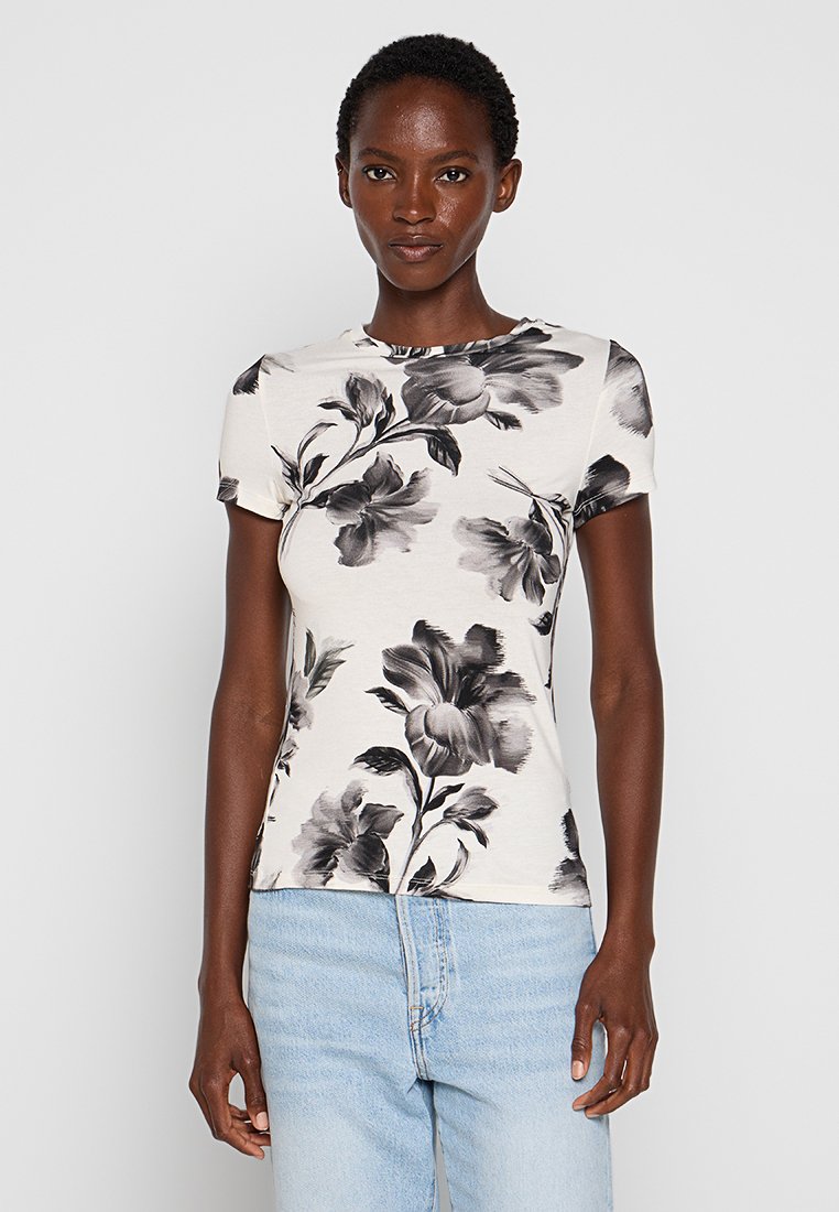 Ted Baker T-shirt print crème
