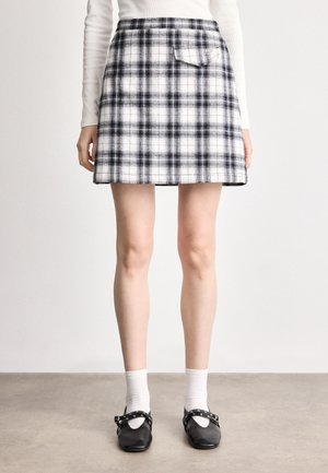 A LINE SKIRT - Φούστα σε γραμμή Α - ecru