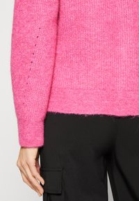 Selected Femme SLFLULU CARDIGAN - Vest - fuchsia purple