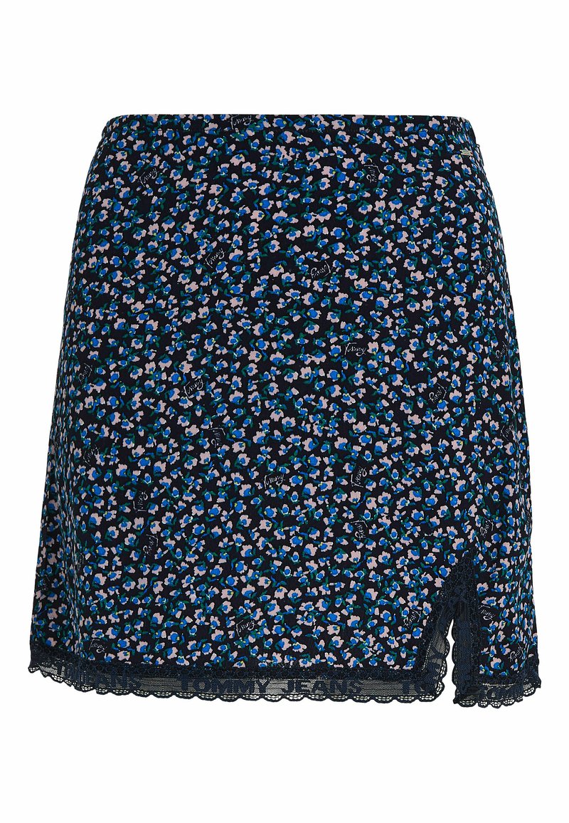 Tommy Jeans A-lijn rok blauw Tommy Jeans A-lijn rok blauw