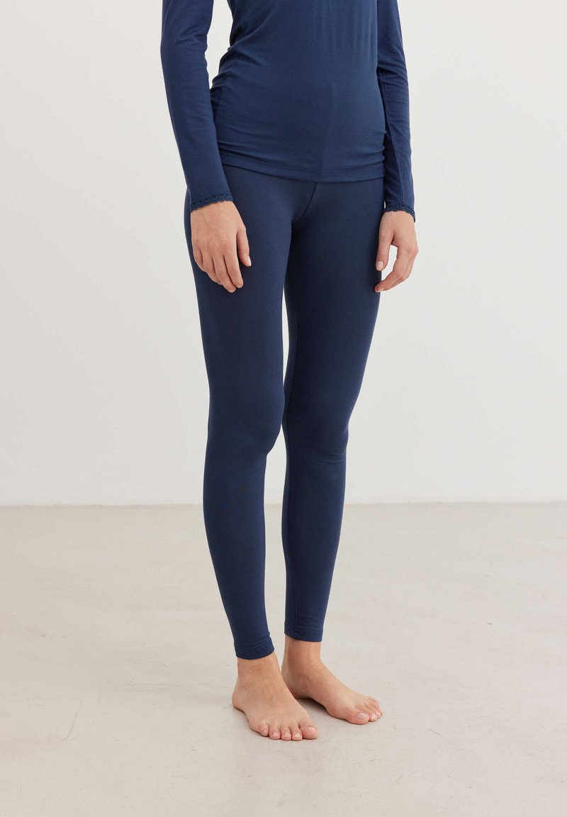 Noa Noa ALMA Leggings Hosen dress blues/blau Zalando.de
