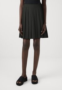 VILA VIAGNES SKIRT - Minisukňa - black