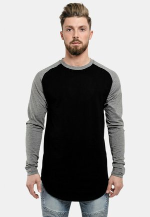 BASEBALL  - Top dugih rukava - black grey