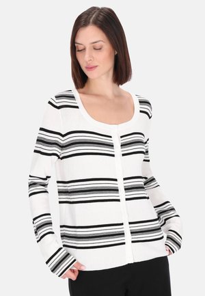 usha, Strickjacke - offwhite black