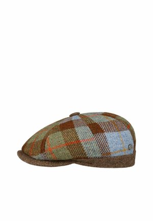 MILLERSBURGH CHECK FLAT - Beanie - grün/braun