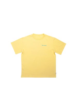 LAZY DAYS - T-Shirt print - hellgelb