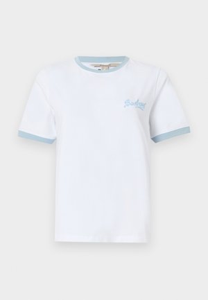 Barbour, MADELINE - Βασικό μπλουζάκι - white/celestial blue