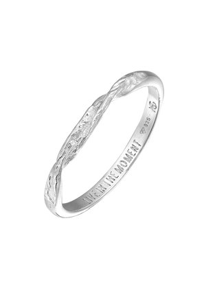 TWISTED MOMENT - Ring - silberfarben