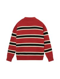 BLKVIS STRIPED UNISEX - Πουλόβερ - merlot