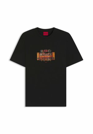 HUGO, HUGO DURECTEE - T-Shirt print - black one