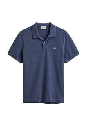 GANT, REG SHIELD - Pólóing - dark jeansblue melange